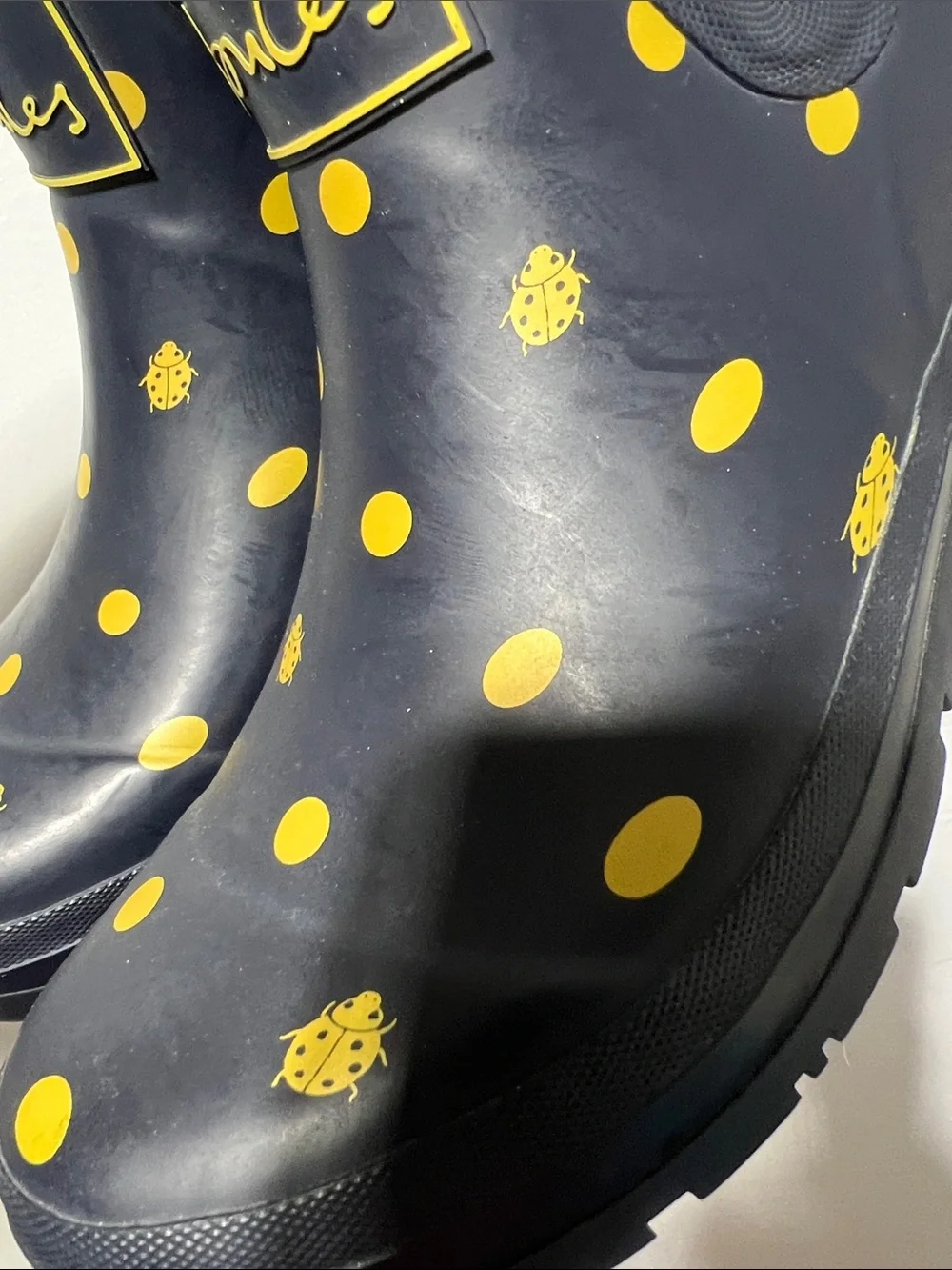 Joules Kids' Polka Dot Rain Boots